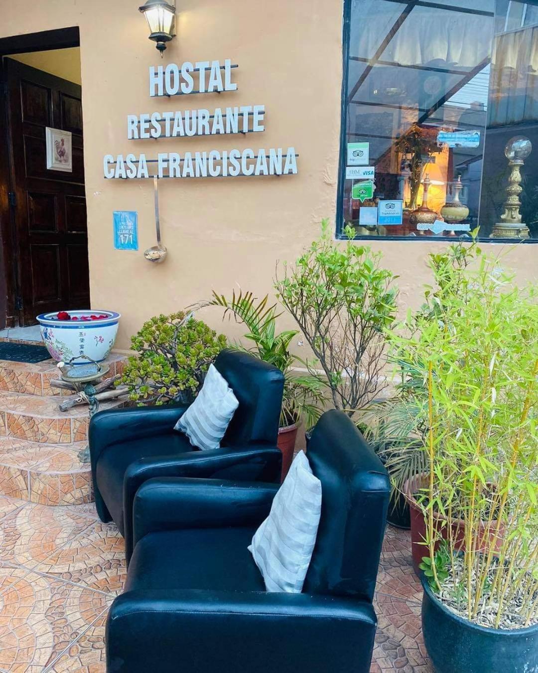 Hotel Casa Franciscana Quito Exteriér fotografie
