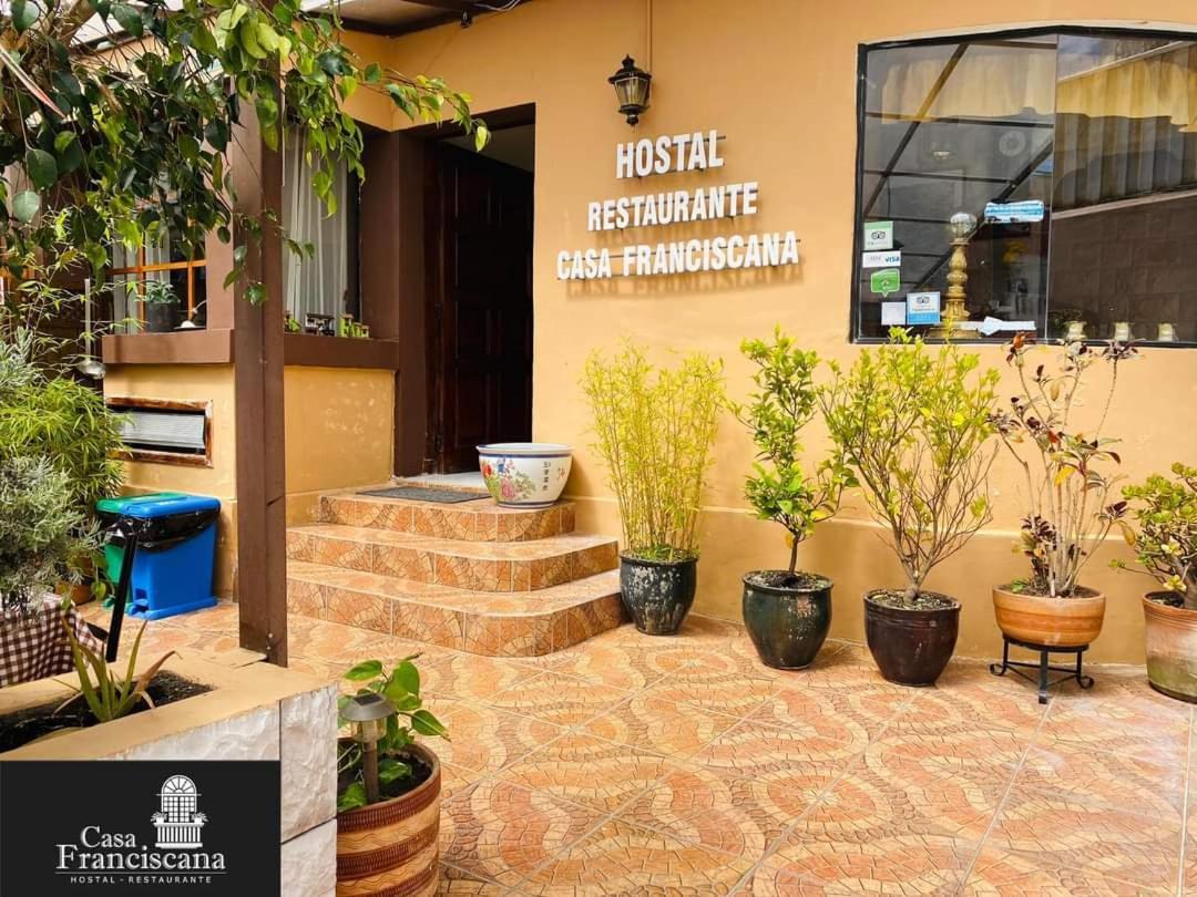 Hotel Casa Franciscana Quito Exteriér fotografie
