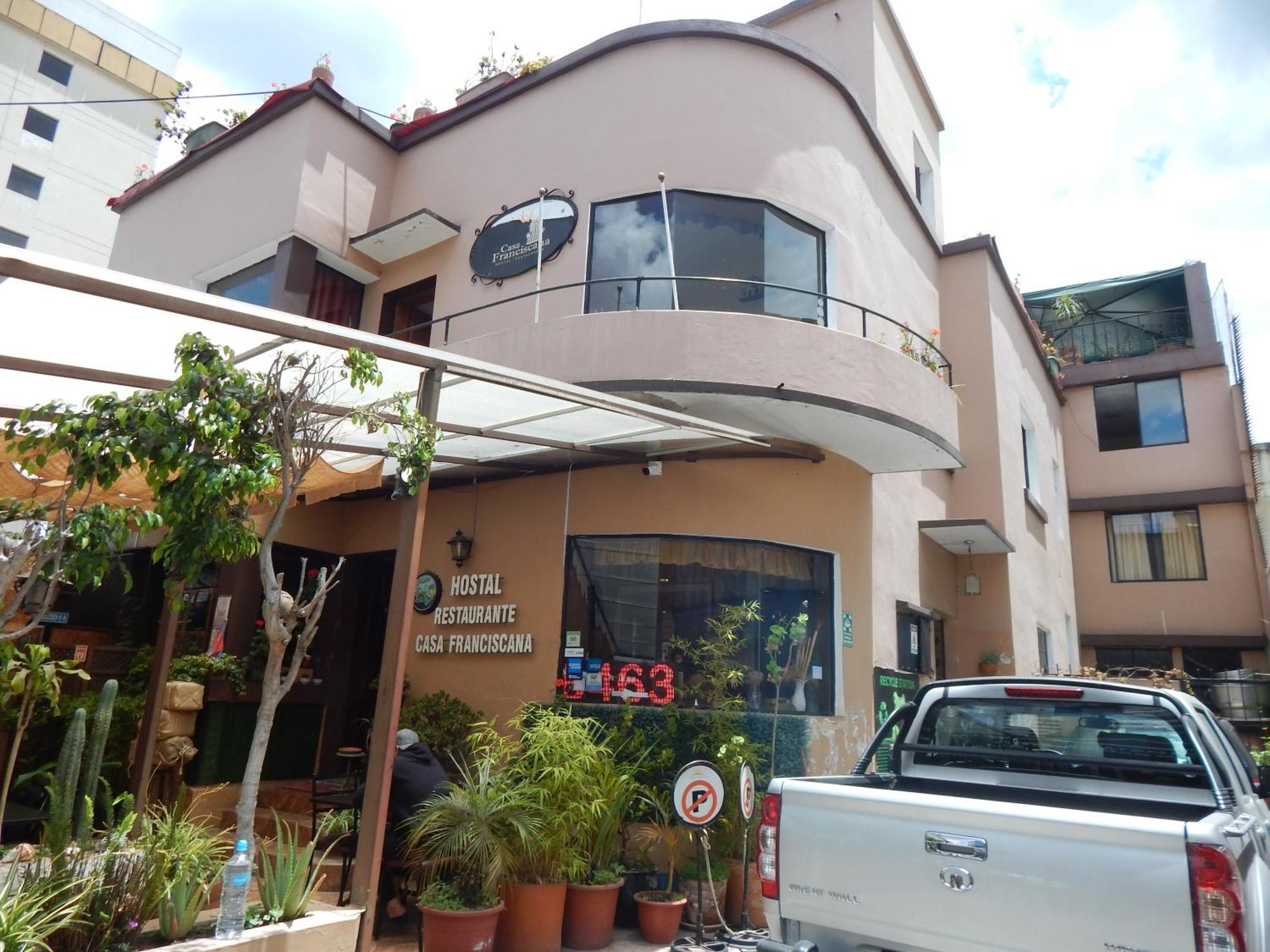 Hotel Casa Franciscana Quito Exteriér fotografie