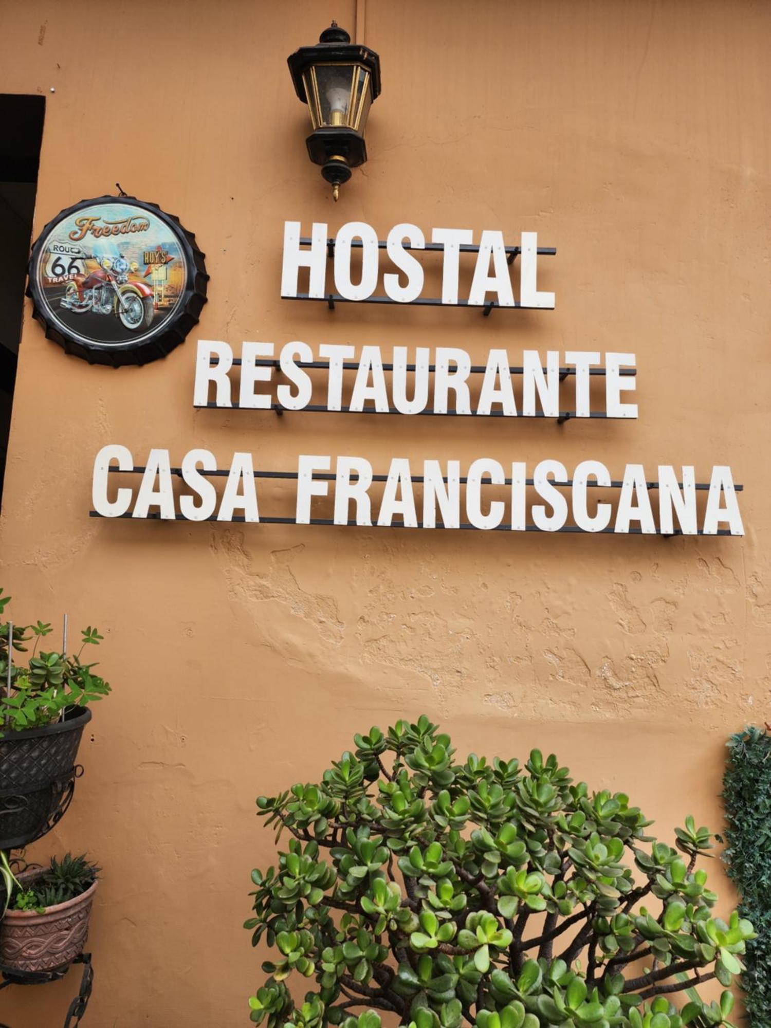 Hotel Casa Franciscana Quito Exteriér fotografie